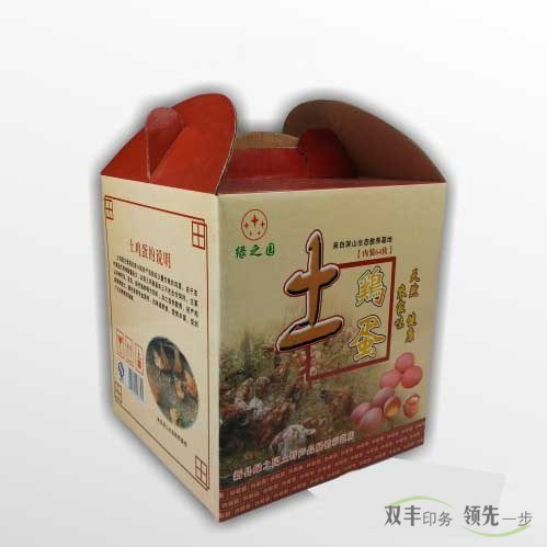 瓦楞精品雞蛋箱制作